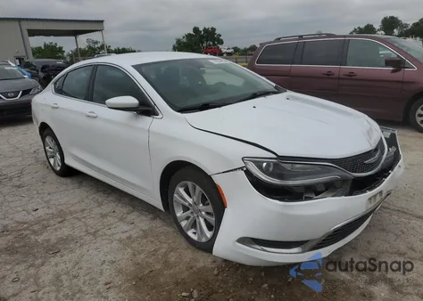 2015 Chrysler 200 Limited z USA, uszkodzony, nr VIN 1C3CCCAB5FN738026